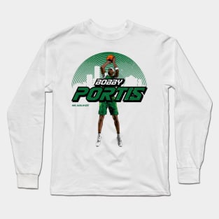 Bobby Portis Milwaukee Skyline Long Sleeve T-Shirt